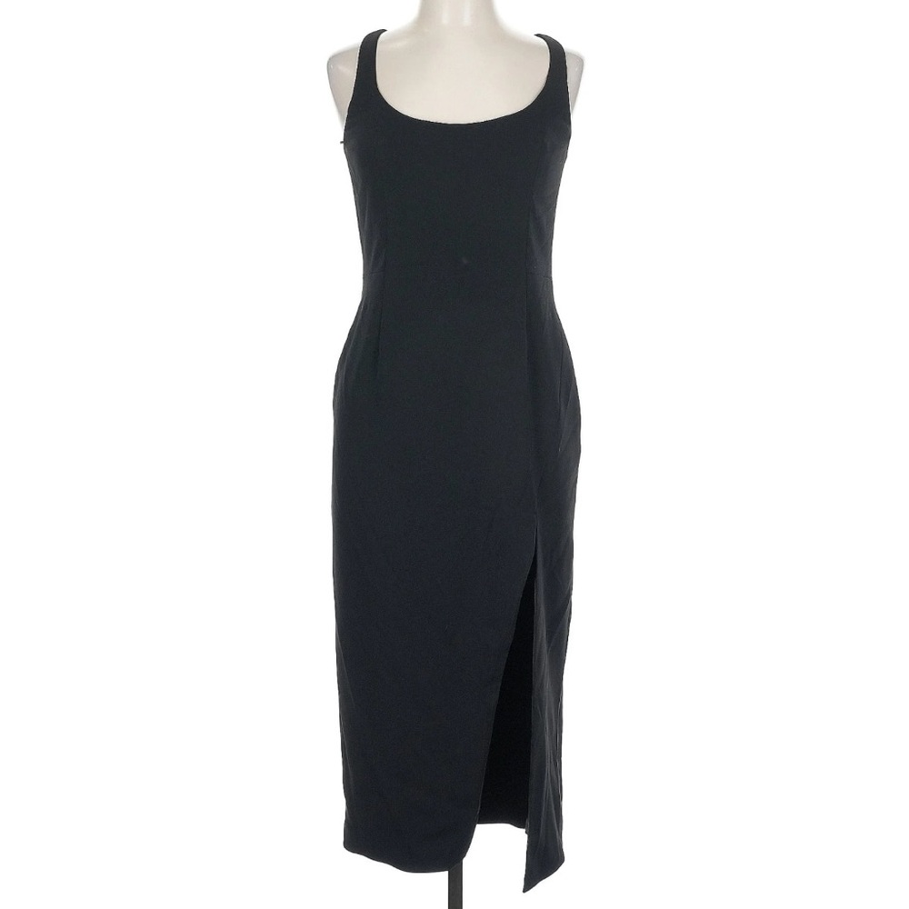 Black Racerback Cocktail Dress